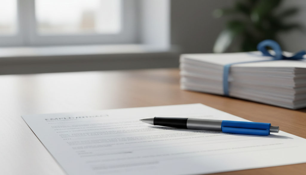 Documents A1 et contrat soulignant la conformité du travail détaché.