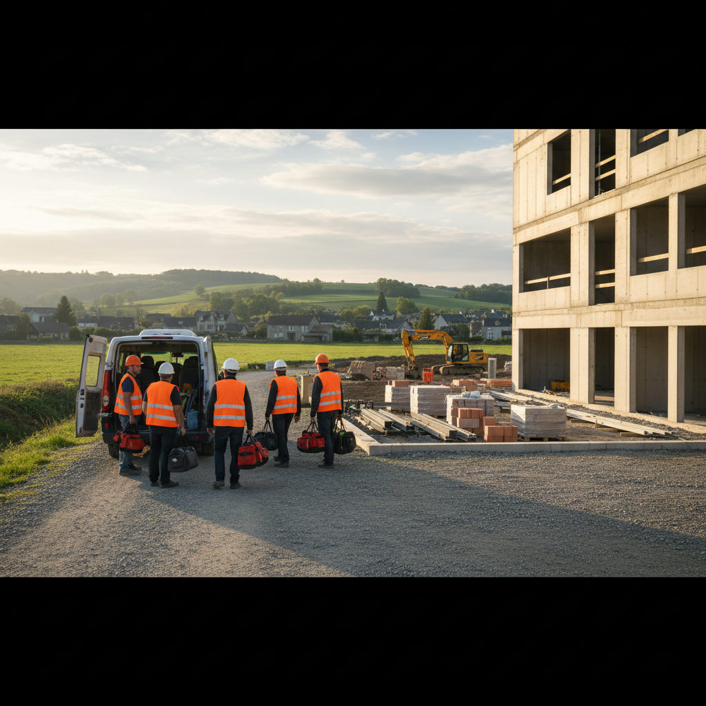 Logistique des travailleurs roumains : Hébergement et Transport