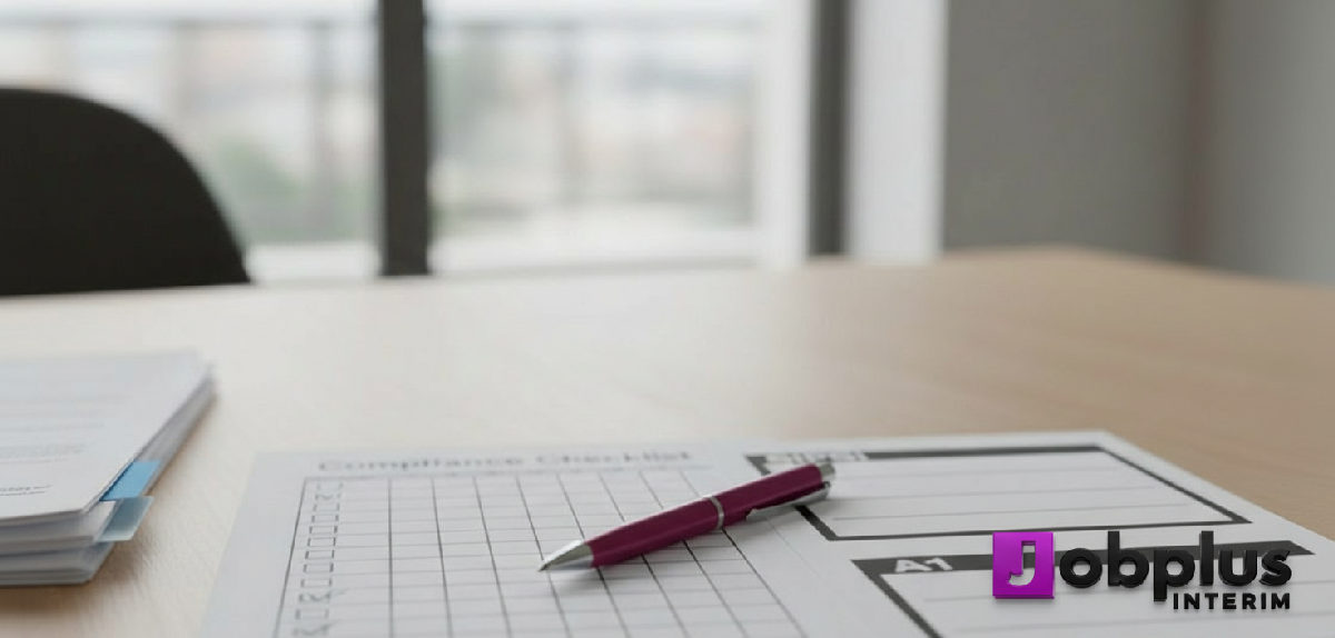 Documents de conformité essentiels : SIPSI, formulaires A1, support administratif Job Plus Intérim.