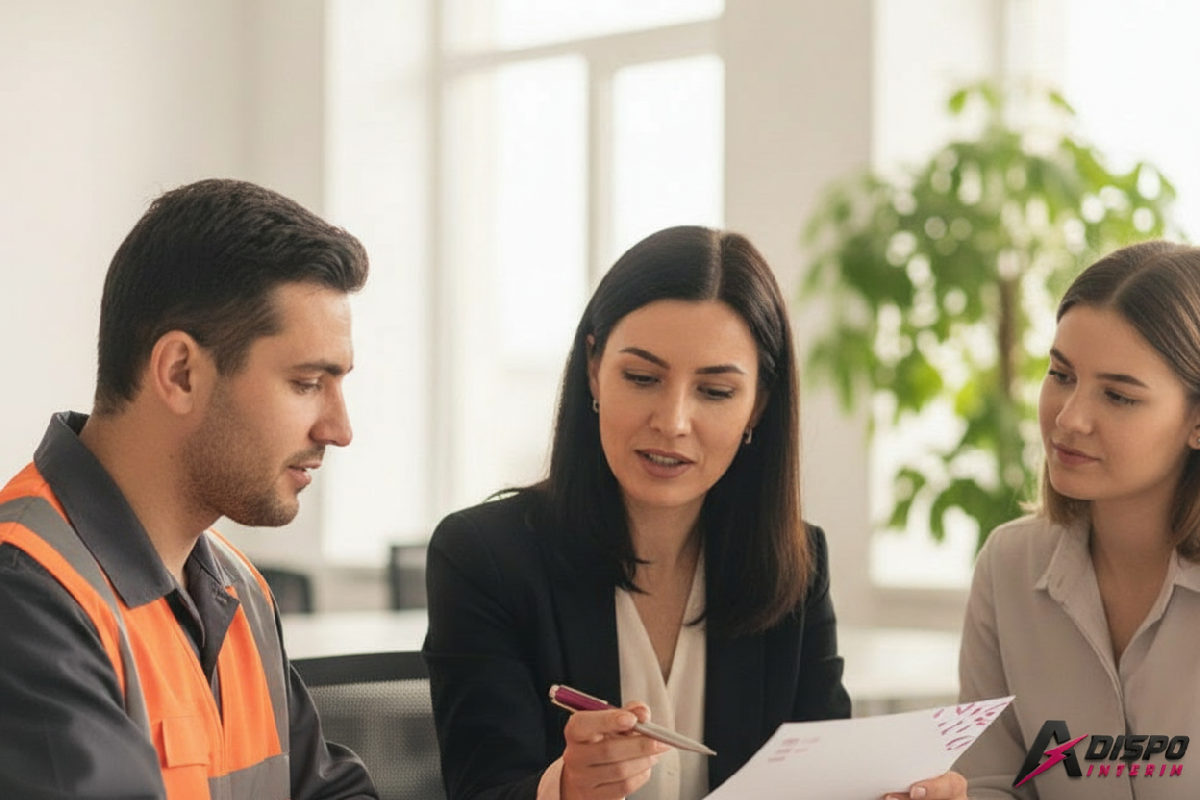 Des employés européens travaillant ensemble sur un projet.