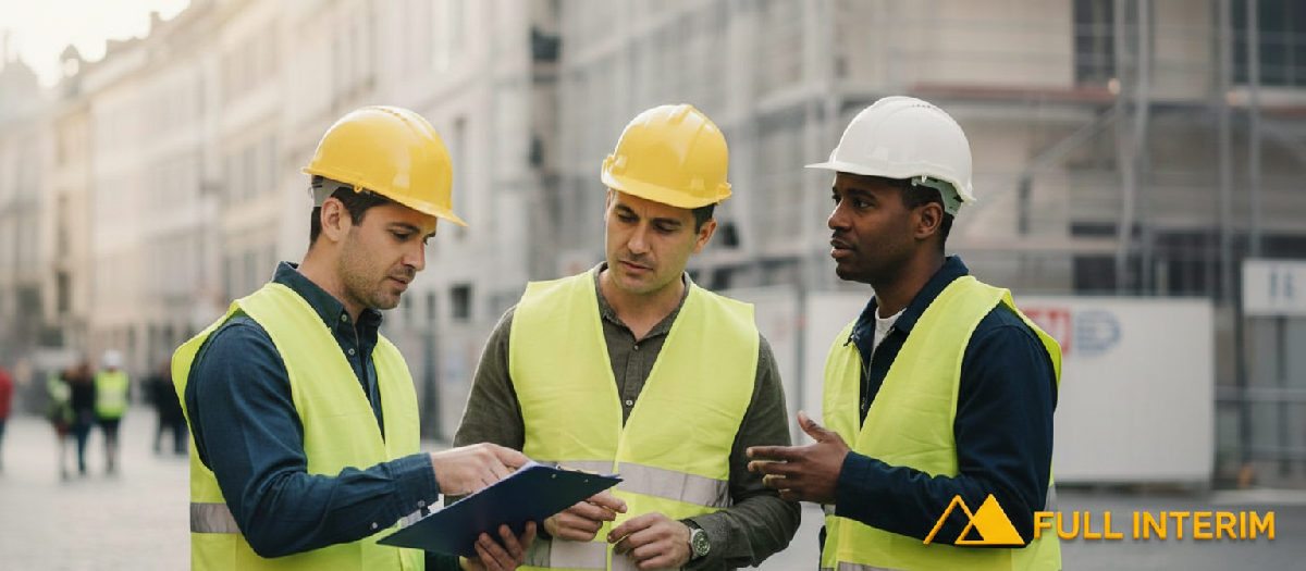 Groupe diversifié de travailleurs échangeant des idées.