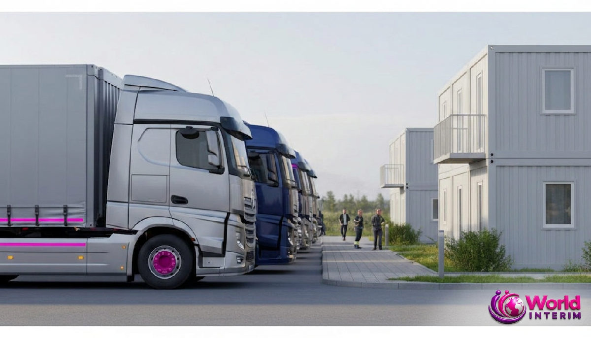 Logistique et hébergement pour les équipes intérimaires World Intérim.