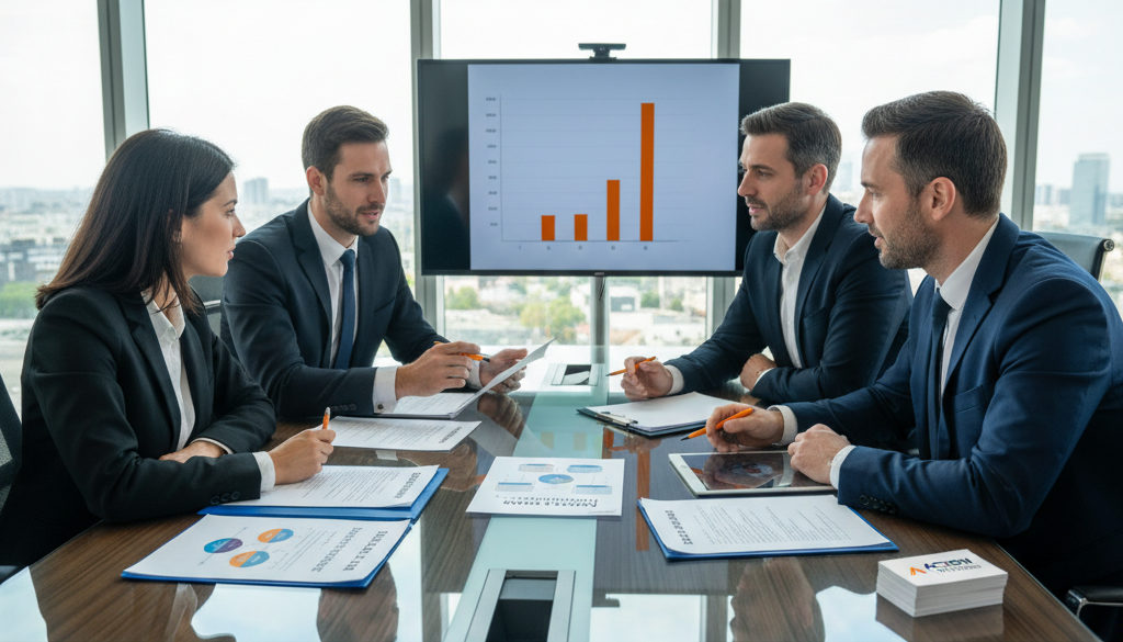 avantages travail détaché entreprises - Des managers discutent des réglementations européennes sur le détachement.