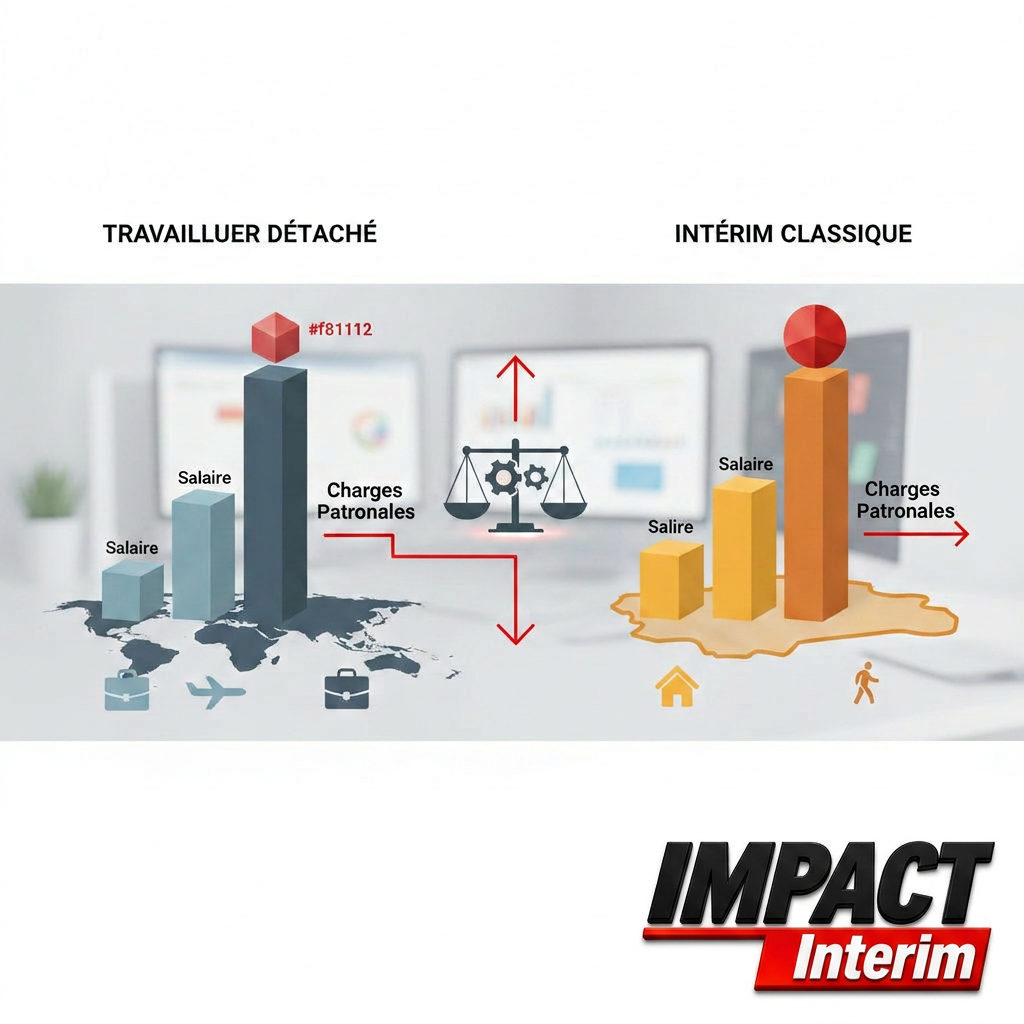 Comparaison Directe des Coûts : Salaires et Charges