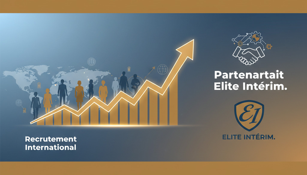 Croissance d'entreprise stimulée par le recrutement international et Elite Intérim.