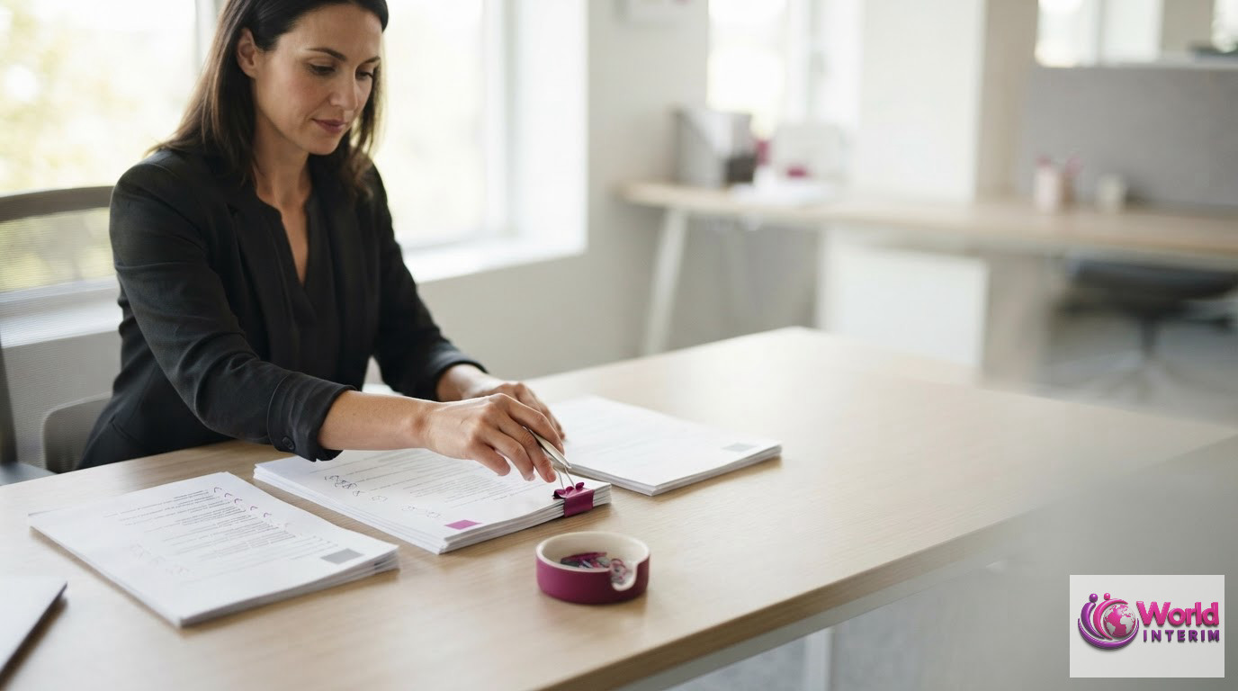 Organisation méthodique des compétences et expériences d'un candidat sur une grille d'évaluation claire.