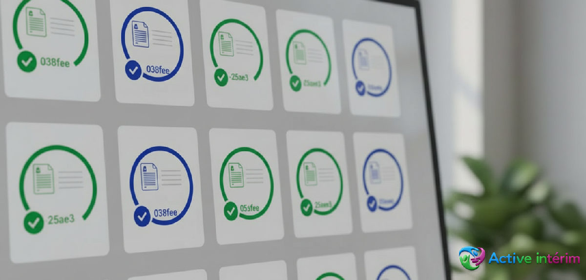 Tableau de bord RH : conformité et documents validés pour travailleurs détachés.