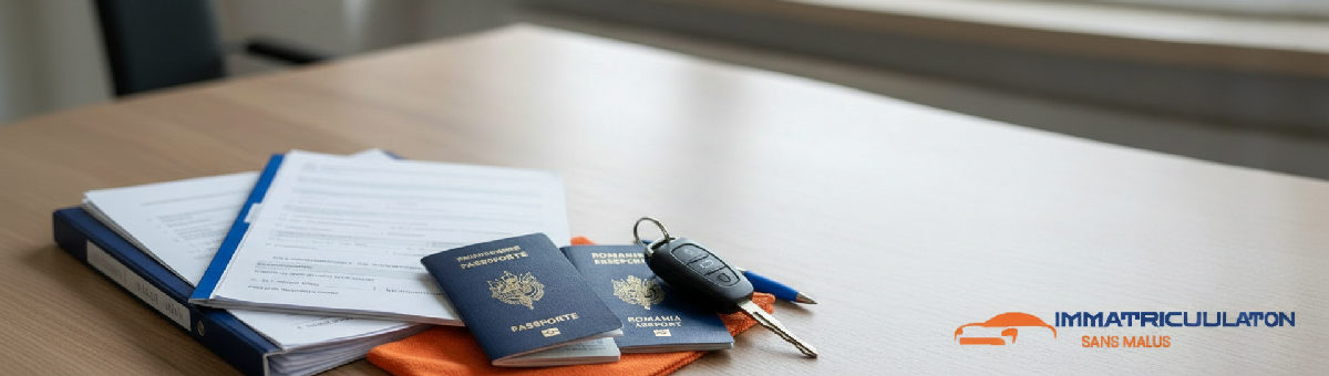 obtenir carte grise roumaine pour voiture française - Documents pour carte grise roumaine, passeport et clés de voiture.