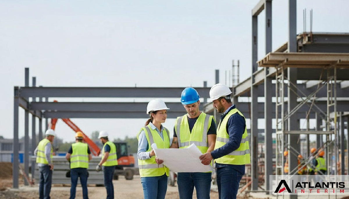 obligations légales détachement intérim roumanie - Chantier de construction en France : diversité et collaboration.