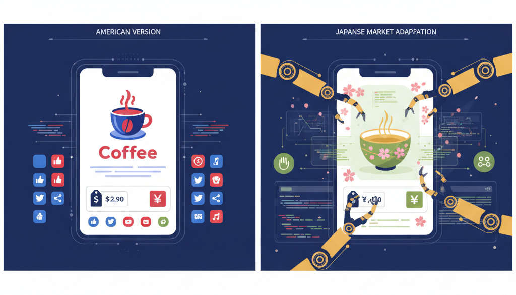 AI tool adapting marketing content for international markets.