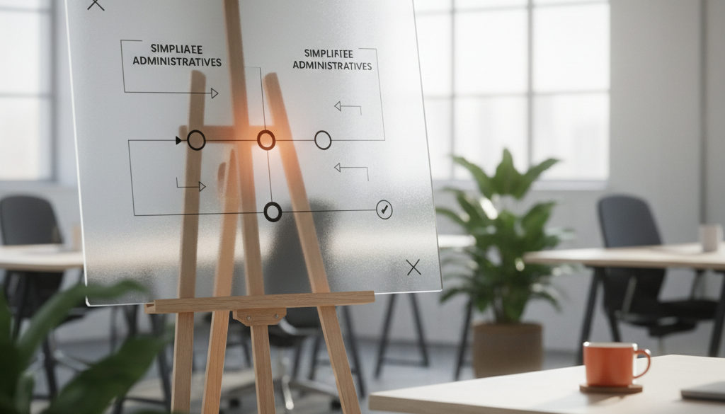 Tableau des formalités administratives simplifiées pour le détachement.