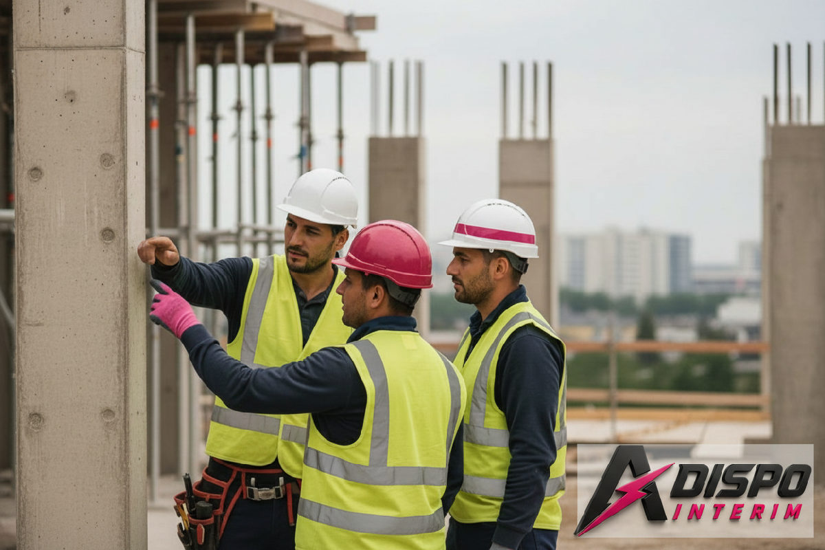 comment détacher un salarié roumain en France - Travailleurs roumains qualifiés sur un chantier français.