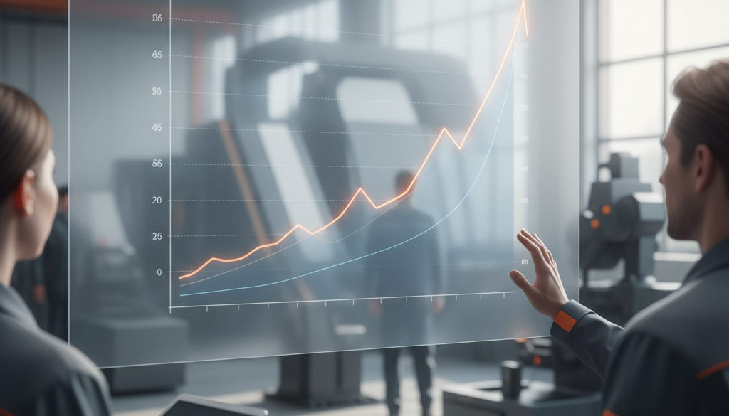 Graphique : productivité accrue grâce aux travailleurs expérimentés.
