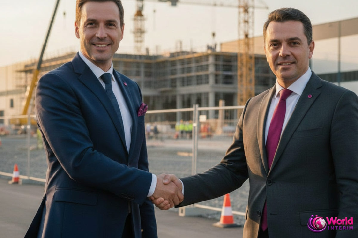 Partenariat franco-roumain dans le secteur industriel.
