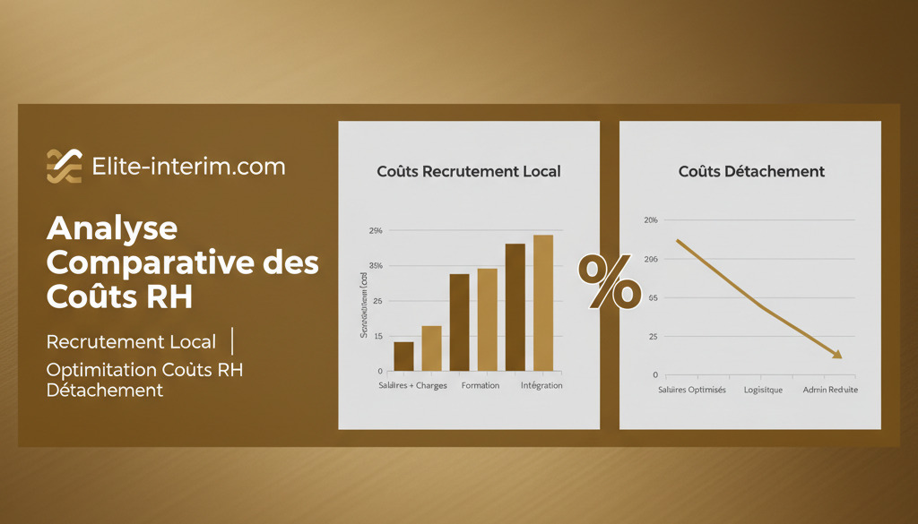 optimisation coûts RH détachement - Analyse des coûts RH : recrutement local vs détachement optimisé.