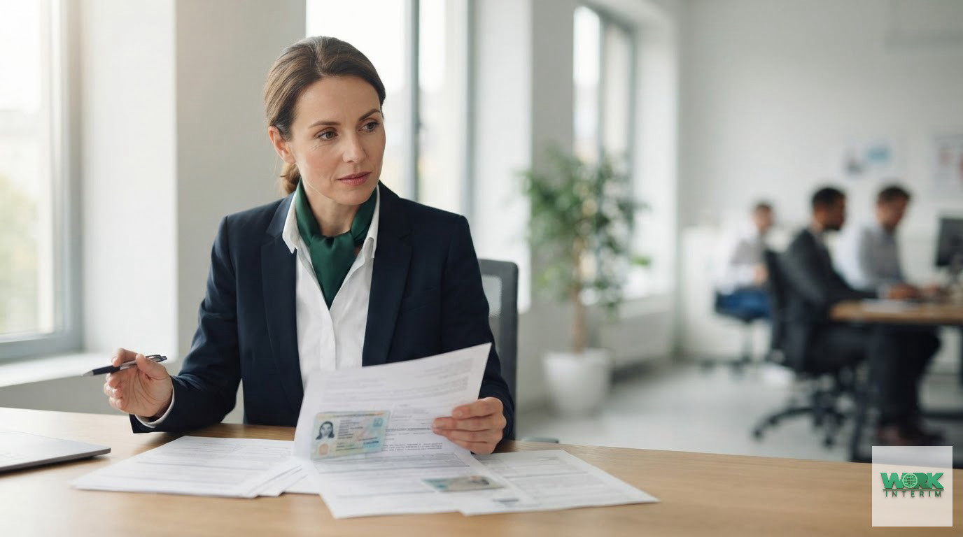 Infographie montrant les étapes du recrutement international en hôtellerie.