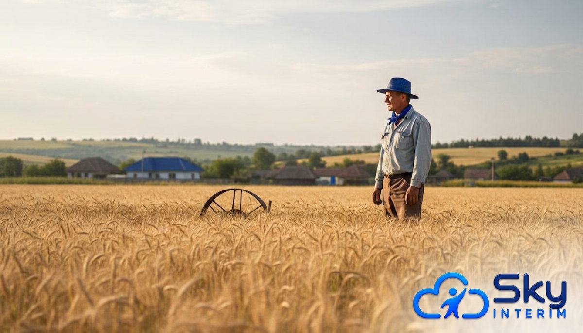 Inspecteurs vérifiant les conditions de travail des agriculteurs