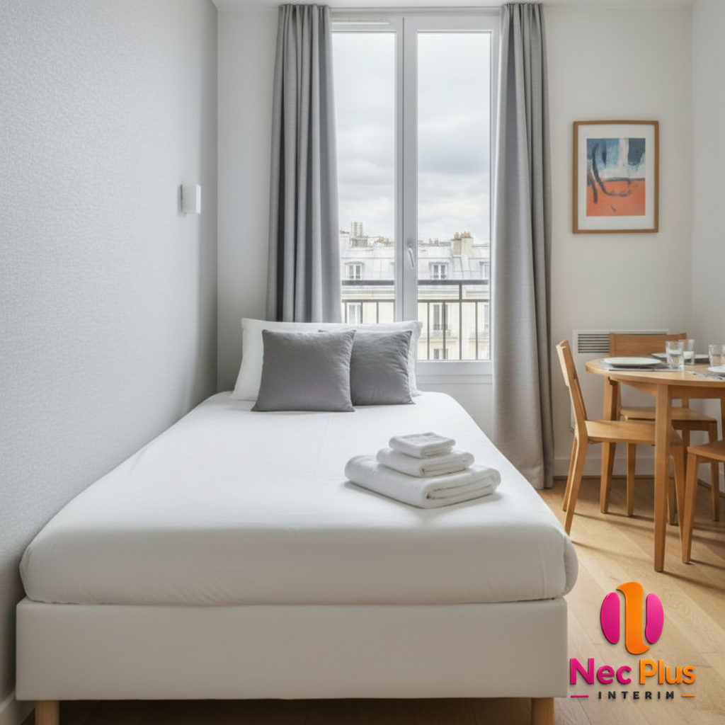 Appartement de fonction moderne pour l'accueil des travailleurs.