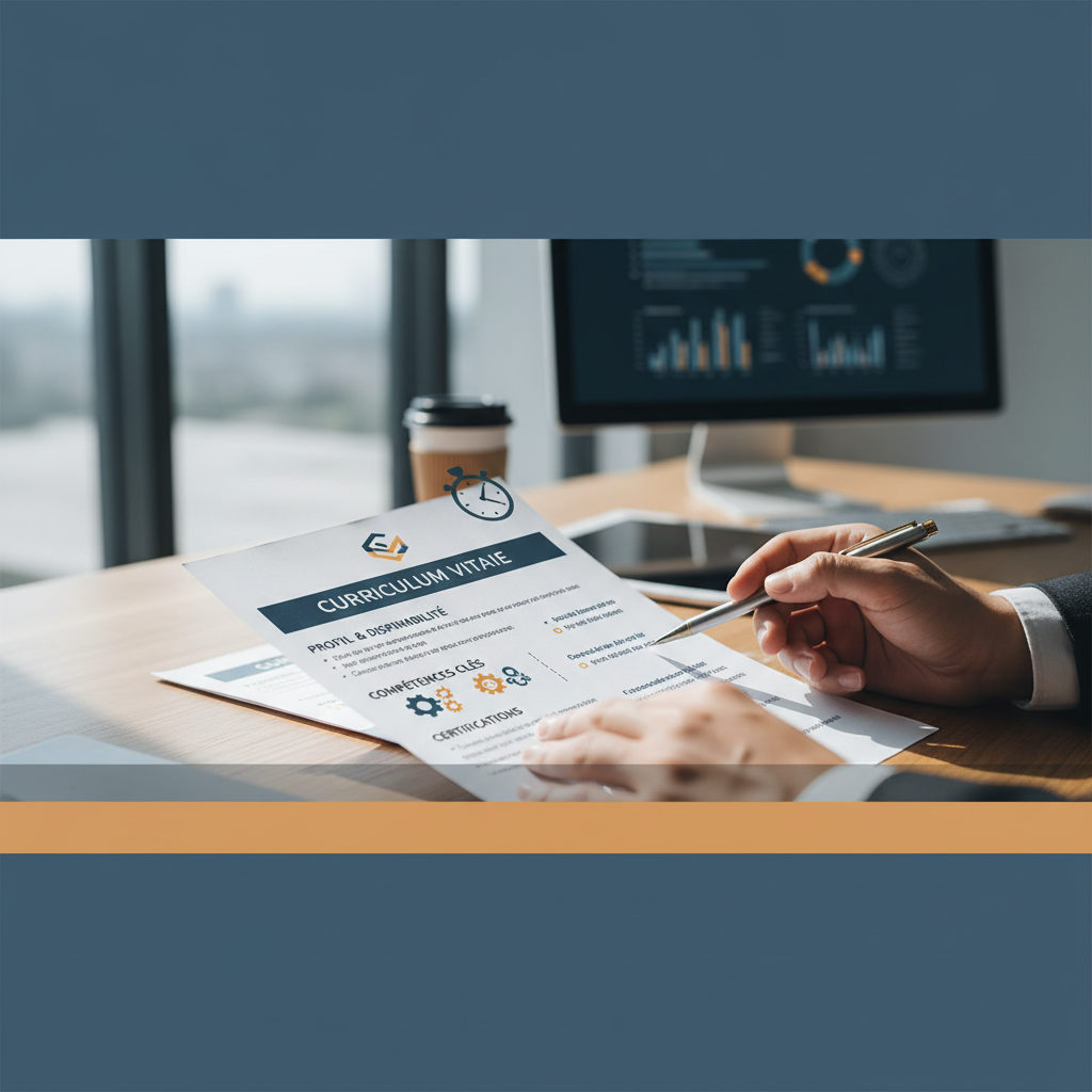 Comment faire un CV attractif pour décrocher une mission d'intérim ?