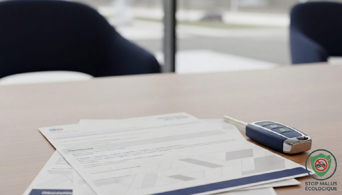 Immatriculer sa voiture neuve à l'étranger : Guide complet Agent vérifiant des documents pour l'immatriculation d'un véhicule.