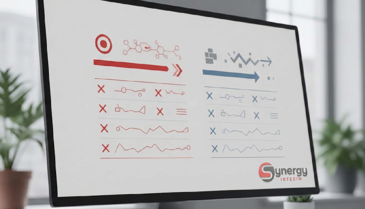 Optimisation RH PME : Intérim International Synergy 2 Tableau comparatif : avantages du recrutement international intérimaire vs local.