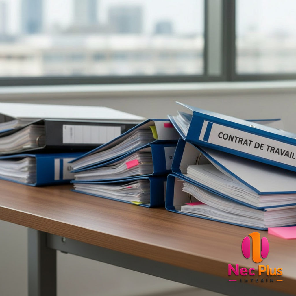 Bureau de gestion administrative pour l'embauche de chauffeurs locaux.