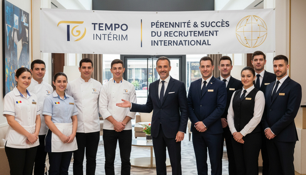 Directeur d'hôtel français fier de ses équipes internationales et roumaines.