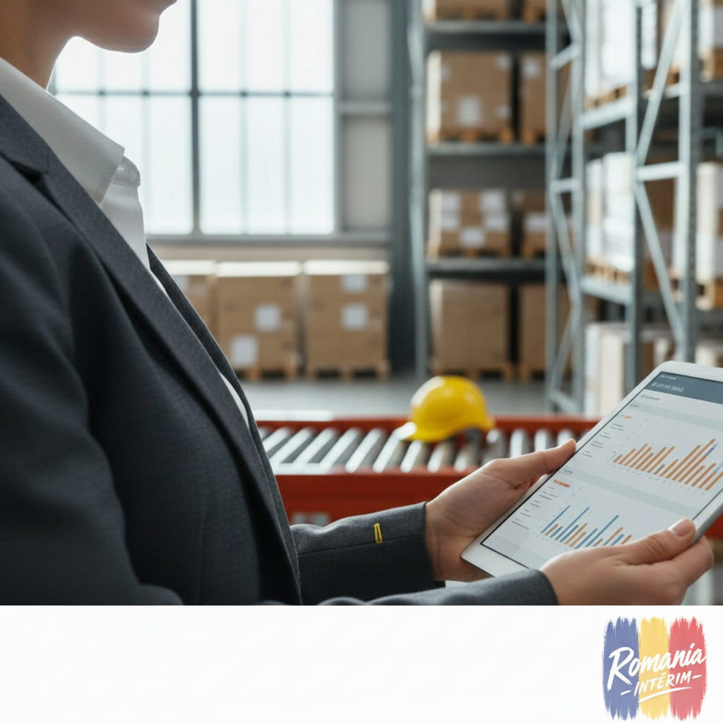 temps de travail intérimaires comment gérer - Gestion du temps de travail intérimaire sur tablette en entrepôt.