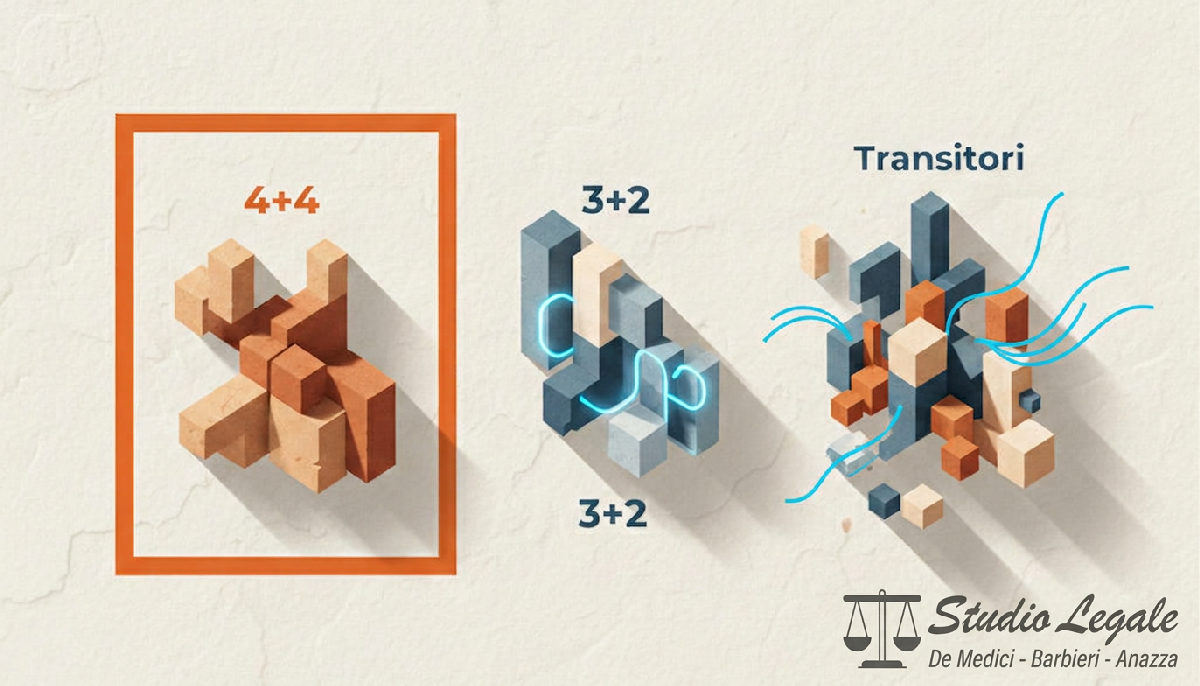 Infografica sulle tipologie di contratti di locazione a Roma.