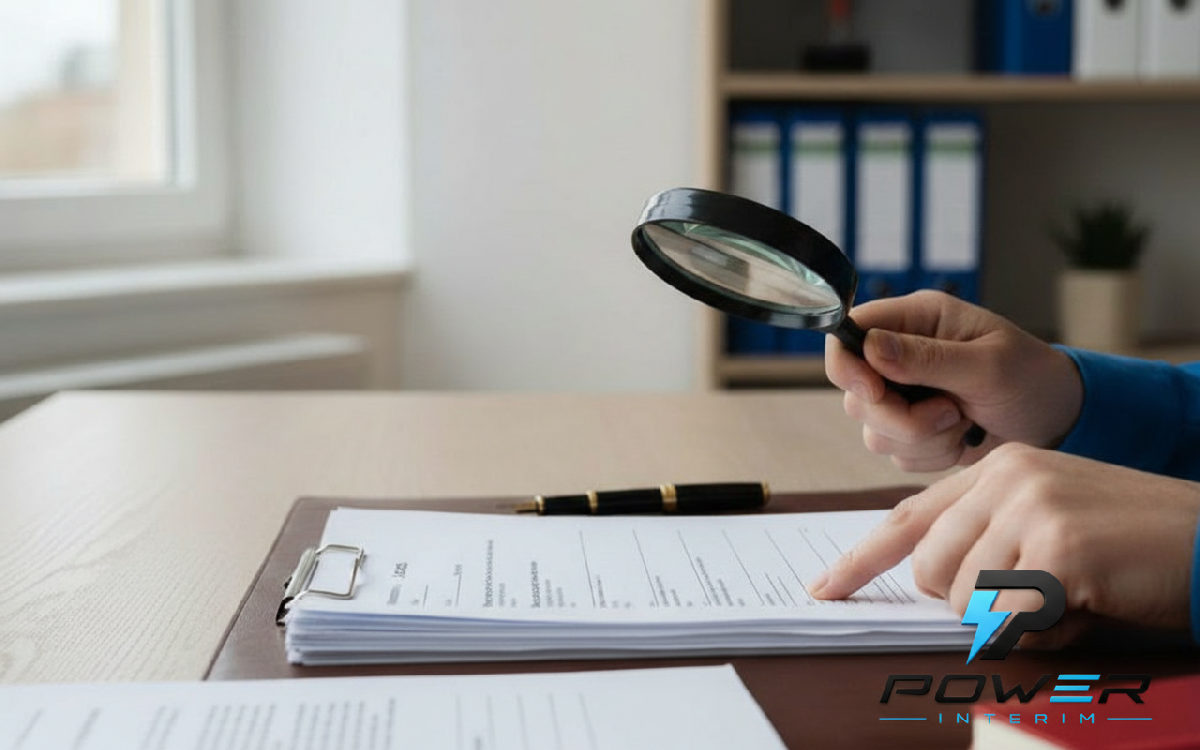 Examen de documents légaux pour le détachement de travailleurs.
