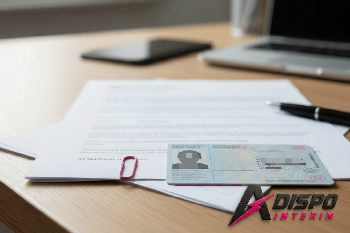 Formulaire A1 rempli avec carte d'identité roumaine.