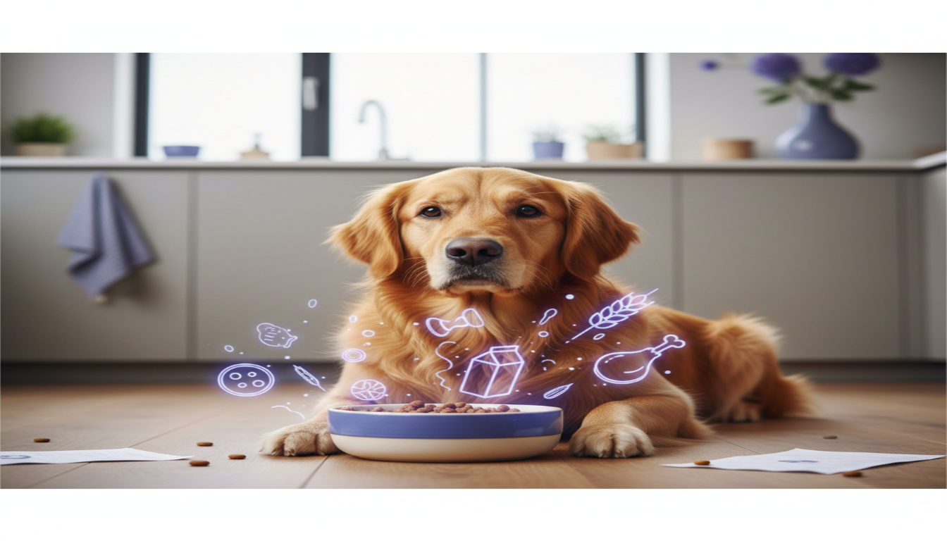 Πώς να αναγνωρίσετε τροφικές δυσανεξίες στον σκύλο σας 4 Κτηνίατρος εξετάζει σκύλο σε κλινική.