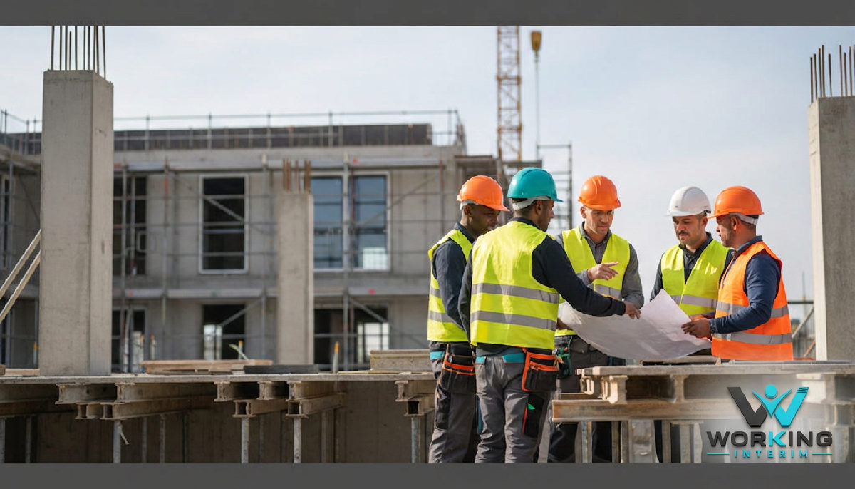 interim roumanie - Chantier de construction sécurisé en France et ses avantages.