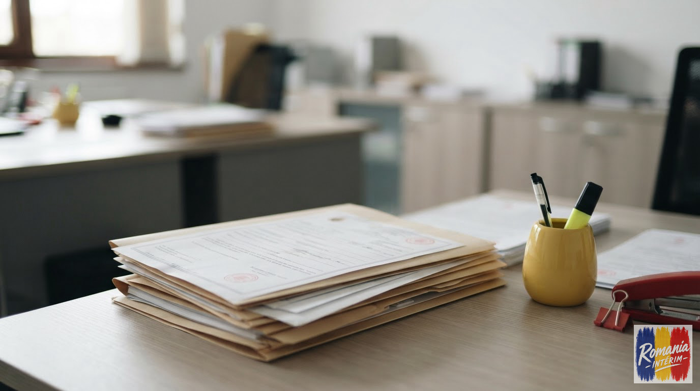 Des dossiers de ressources humaines et des certificats de maîtrise linguistique.