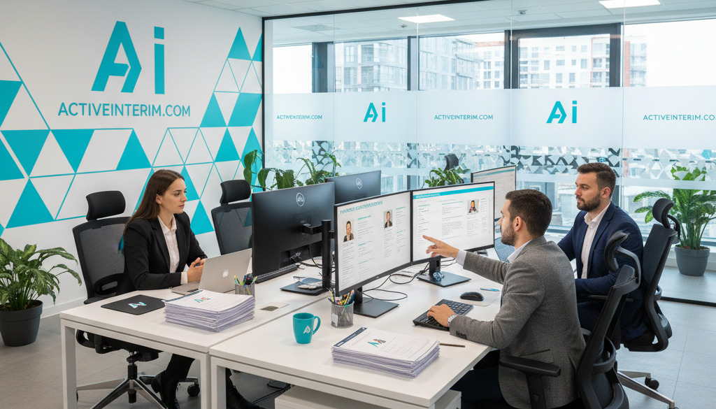 Des recruteurs analysent des CV en Roumanie.