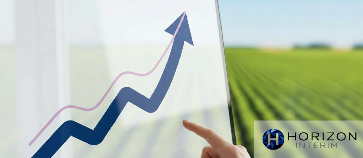 Tableau de bord financier montrant une courbe de profit en hausse.