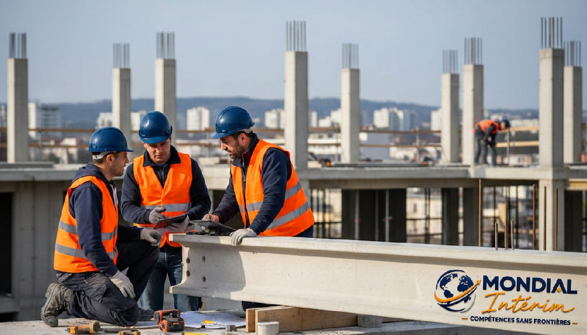 détachement travailleurs roumains qualifiés - Travailleurs roumains qualifiés sur un chantier français.