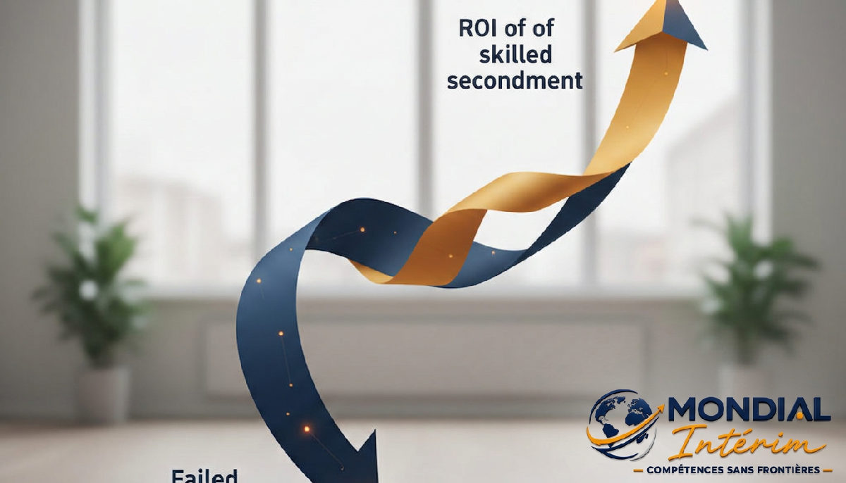 Comparaison ROI détachement qualifié vs recrutement défaillant.