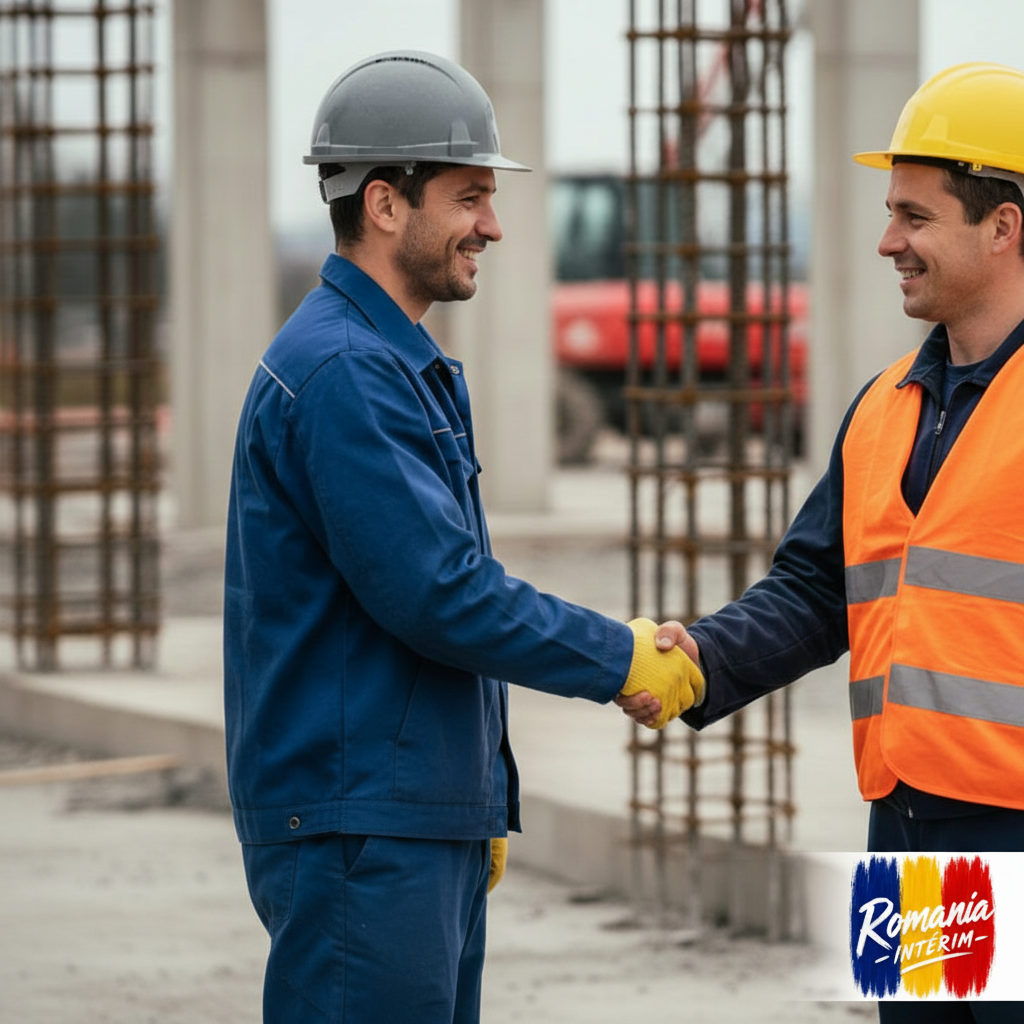 Succès du recrutement : chef français et ouvrier roumain.