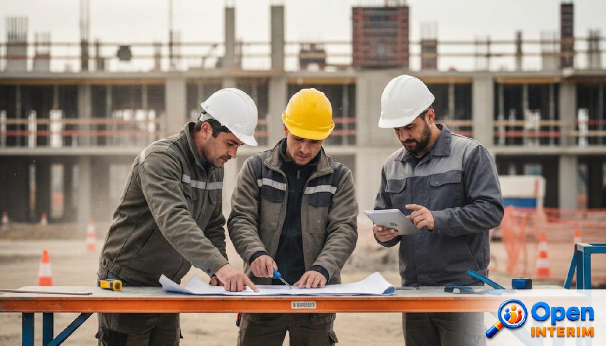 Qualité et compétence technique : travailleurs roumains sur un chantier BTP français.