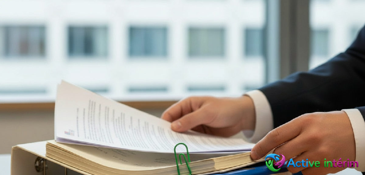 quelles obligations sipsi en france pour employeur - Un employeur examinant des documents administratifs sur son bureau.