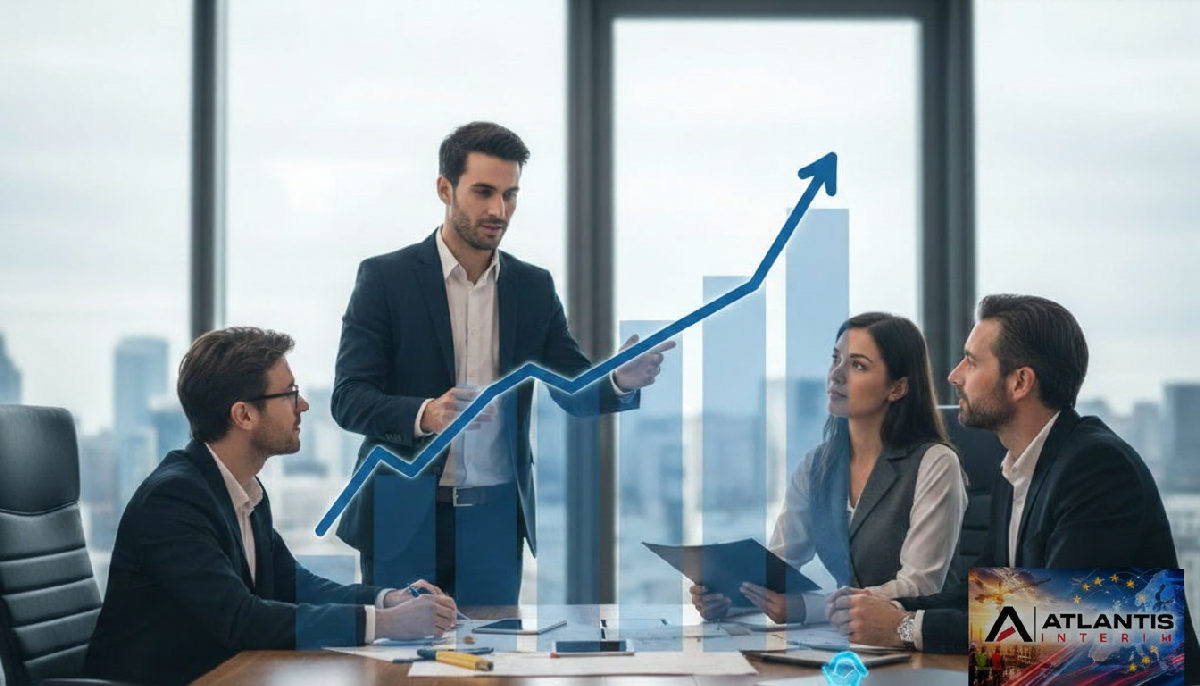 Croissance des entreprises grâce à l'intérim d'ingénieurs européens.