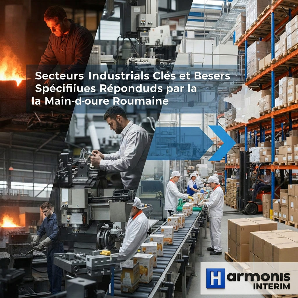 Secteurs Industriels Clés et Besoins Spécifiques Répondus par la Main-d'œuvre Roumaine