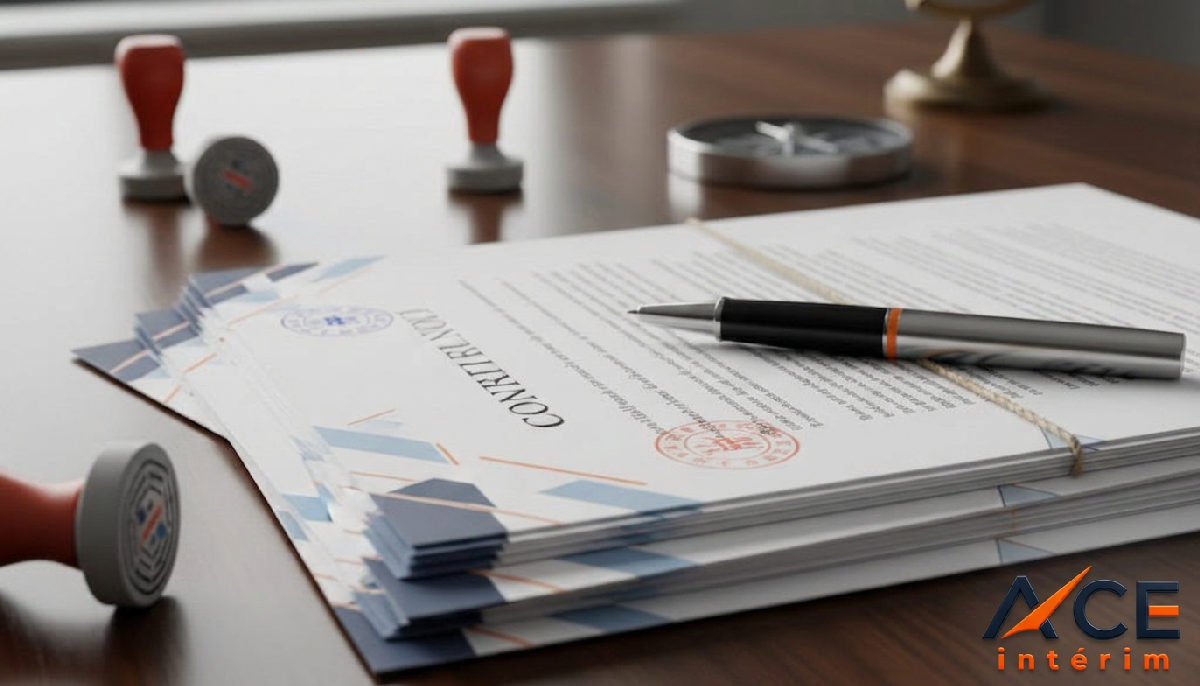 Contrats légaux clairs et conformité pour le recrutement international.
