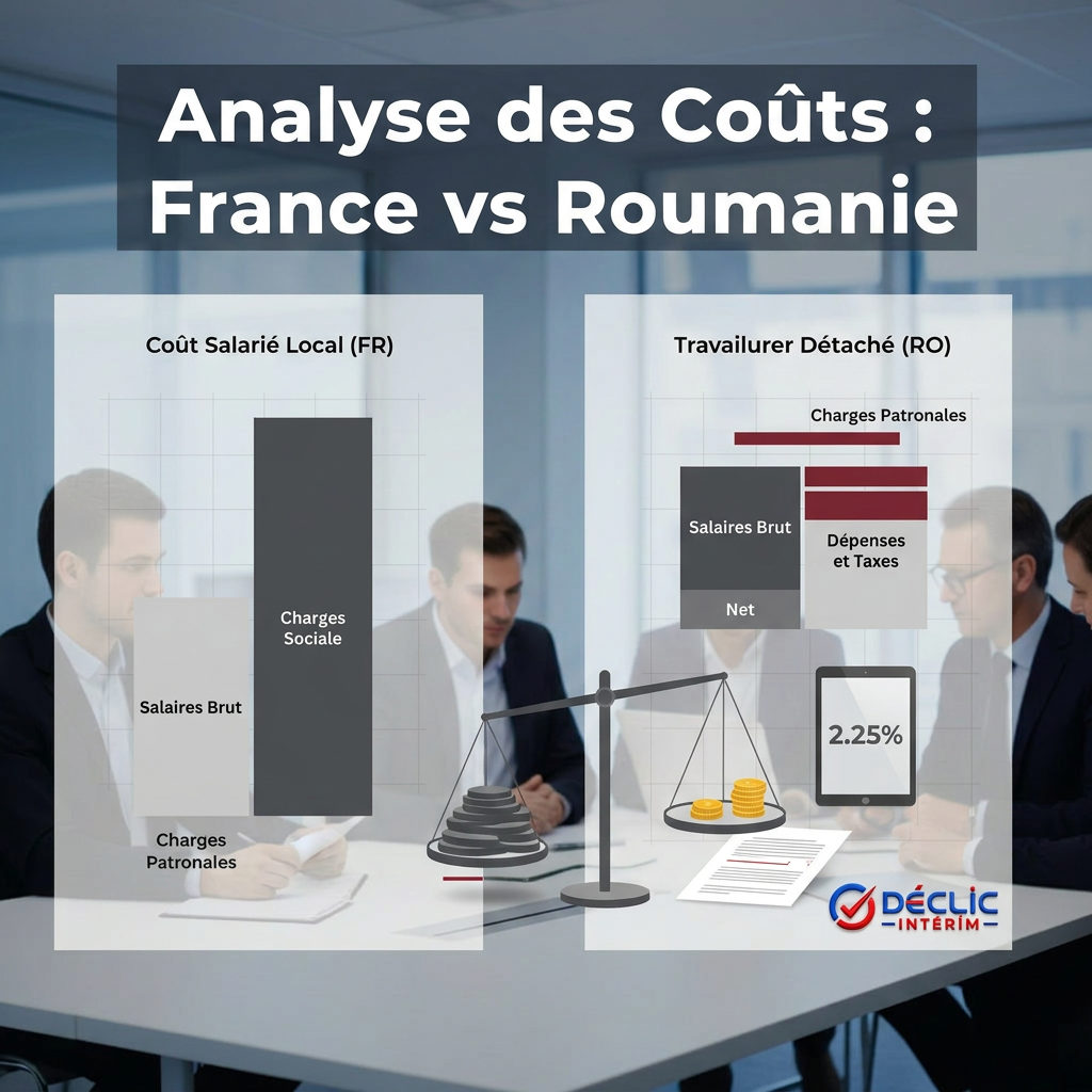 Analyse du Coût Intérimaire Roumain et Comparaison avec les Tarifs Nationaux