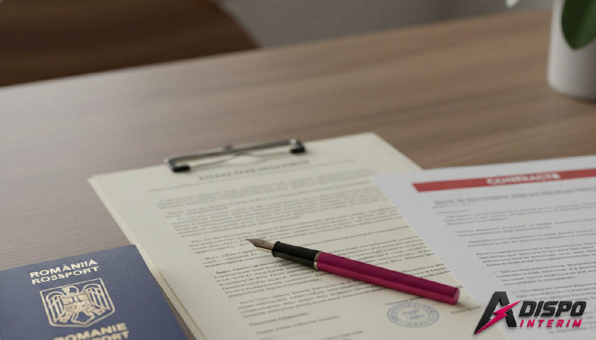 Documents légaux pour le recrutement de travailleurs roumains qualifiés.