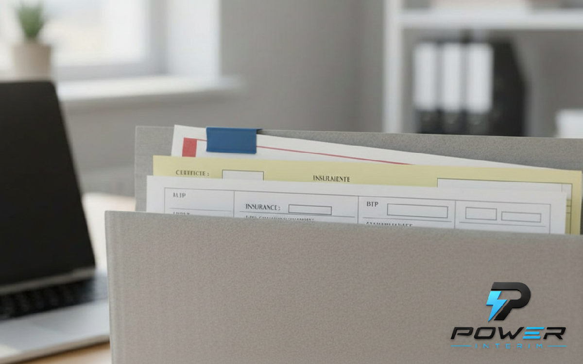 Dossier administratif pour l'hébergement de travailleurs du bâtiment.