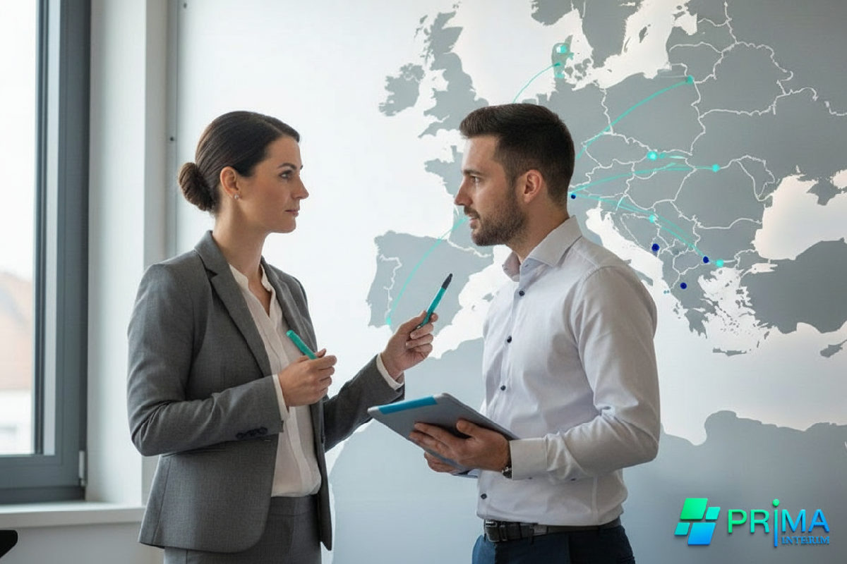 Partenariat stratégique pour le recrutement d'intérimaires roumains en Europe.