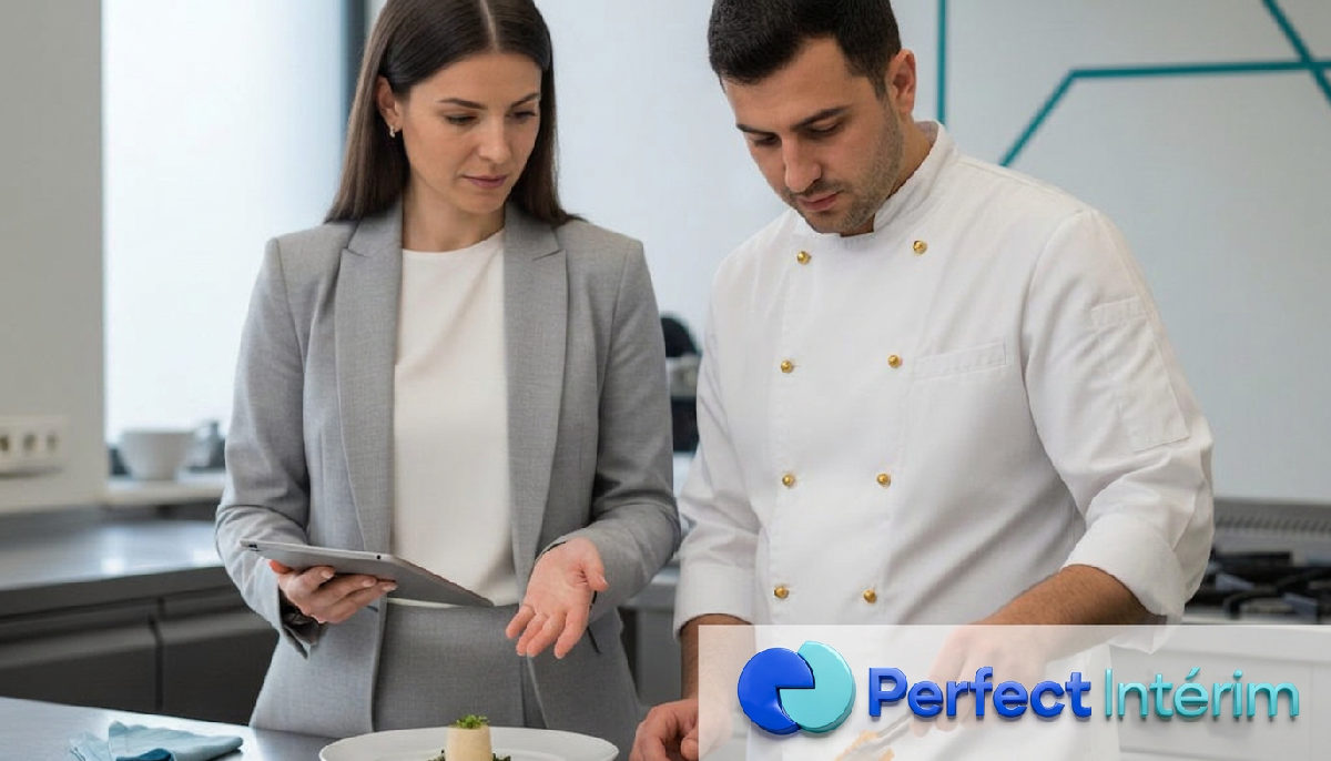 Test de compétences techniques d'un candidat roumain pour un poste de chef.