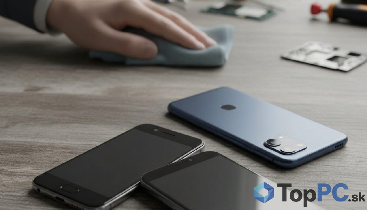 predaj starého iPhone, výkup iPhone, repasovaný iPhone – Obal na iPhone s logom Apple.